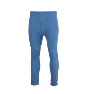 Pantaloni de corp din bumbac culoare albastră