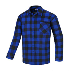 Cămașă flanelată flanco albastră