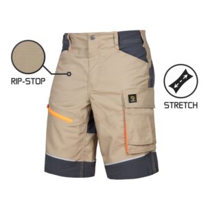 Pantaloni scurți Lido spandex khaki