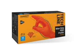 Mănuși de protecție nitirile - Max Grip PRO Orange