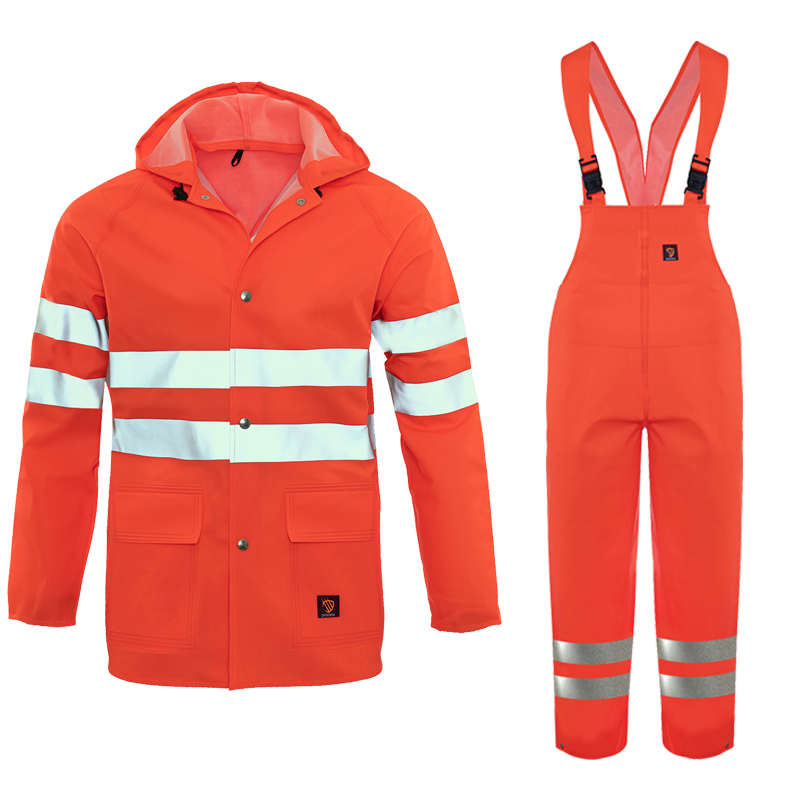 Îmbrăcăminte impermeabilă Fluo portocalie Probaltic