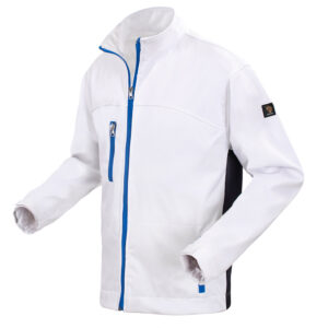 Jachetă Softshell Albă