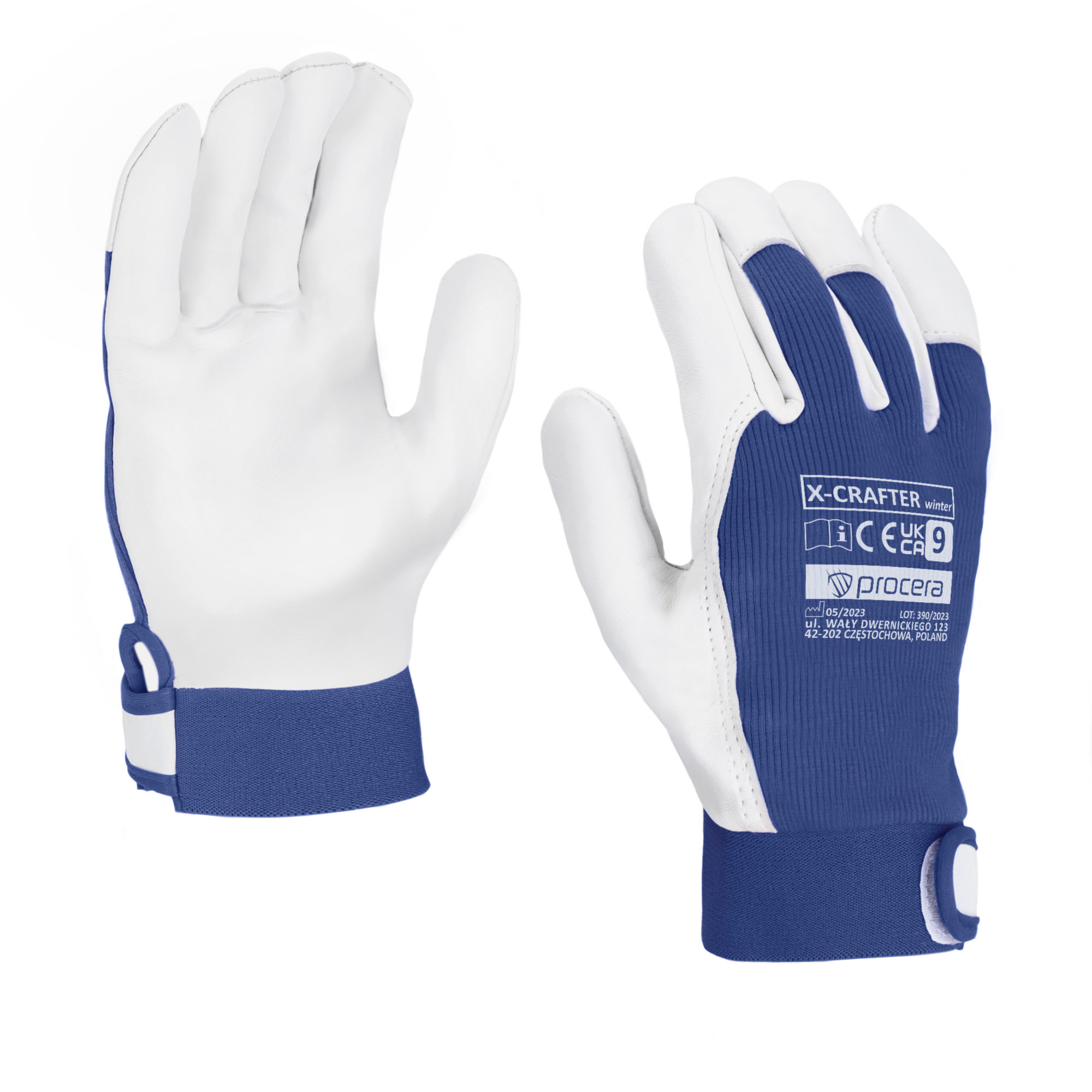 Mănuși termoizolante X-CRAFTER Winter – piele de capră
