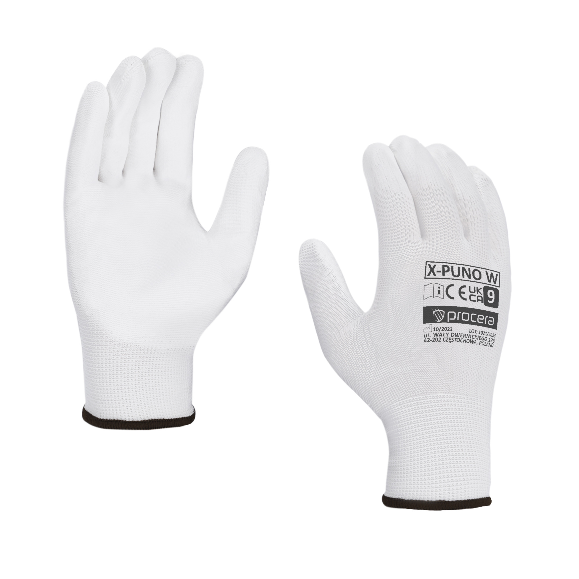 Mănuși de protecție X-PUNO White