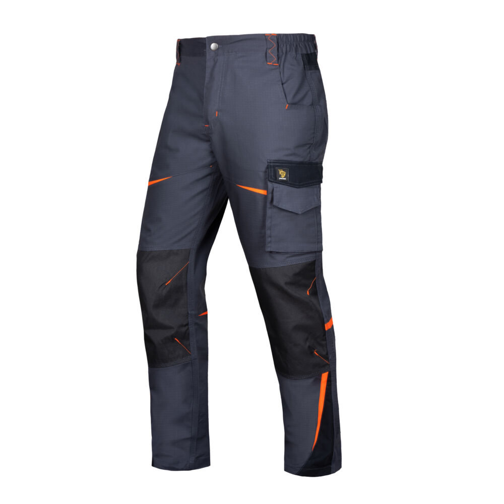 Pantaloni de lucru TITANFIT RIP-STOP STRETCH GREY - imagine 2