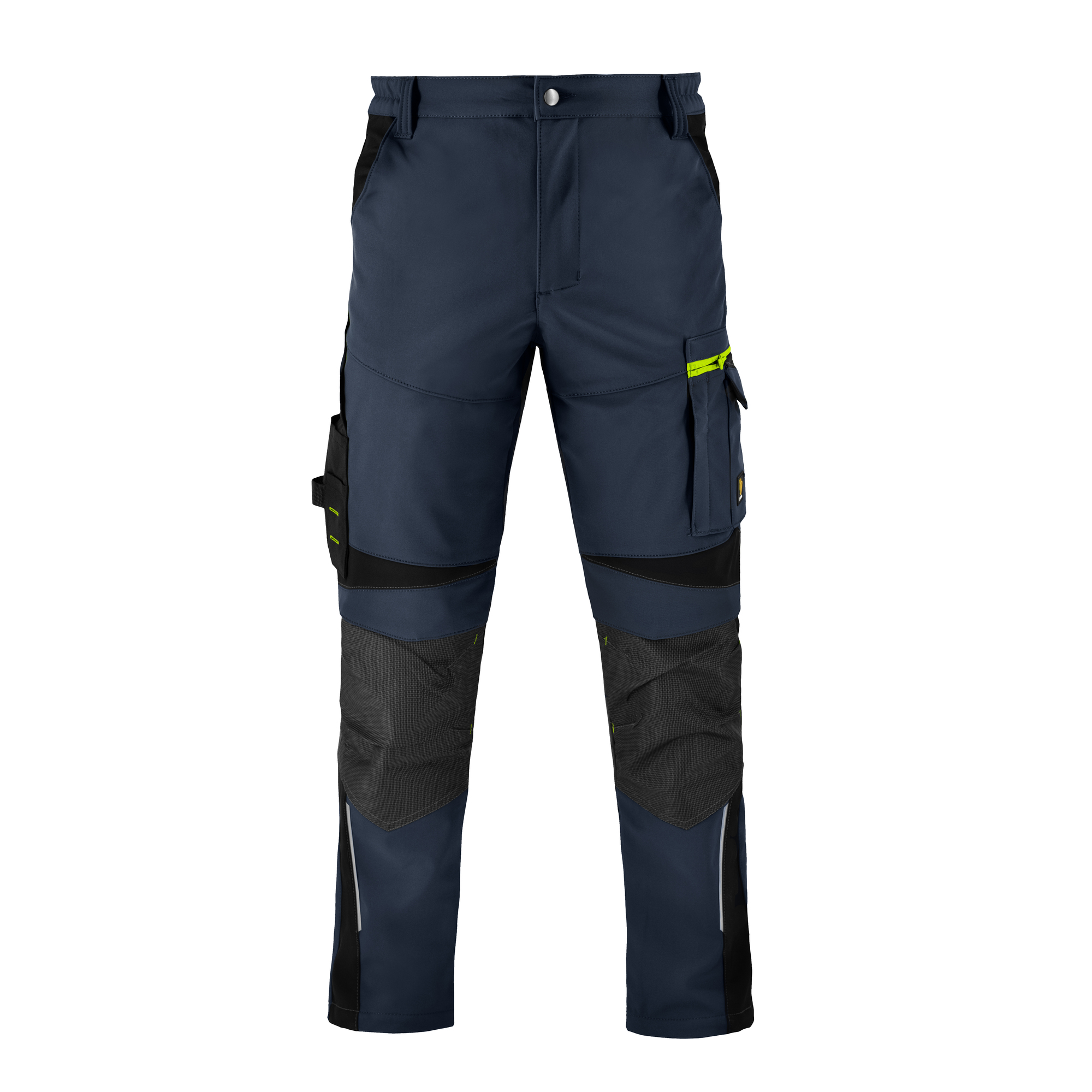 Pantaloni Softshell powerflex albastru inchis - imagine 2