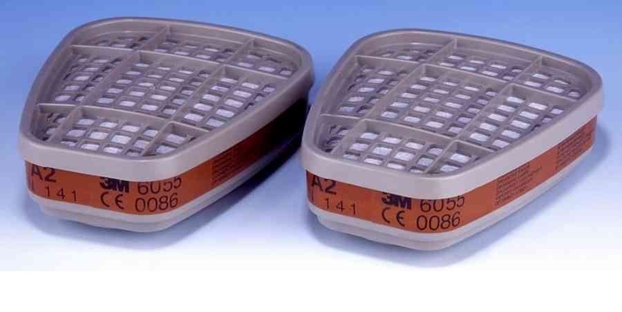 Filtru 3M cat. a2 - 6055 - imagine 2