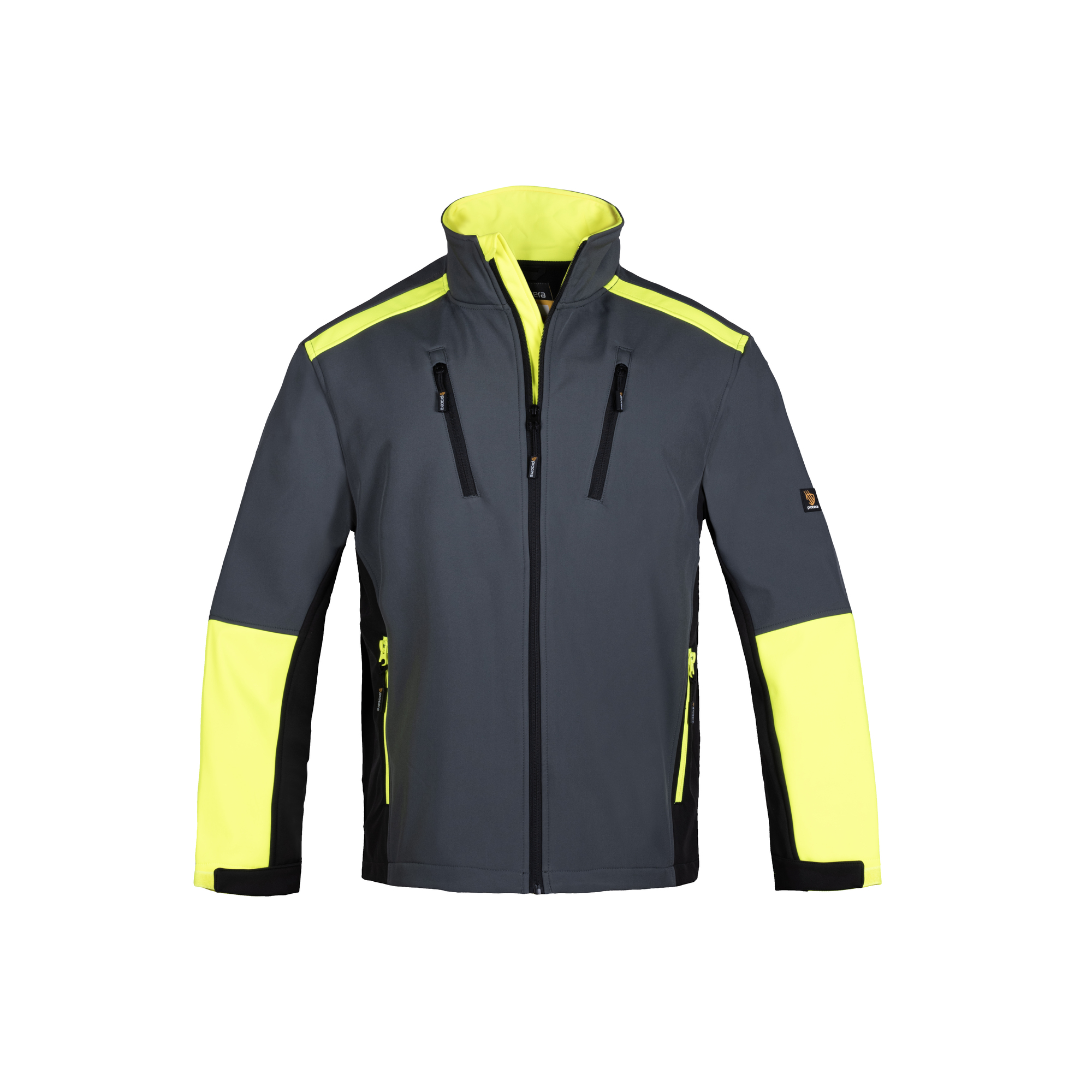 Jachetă Softshell STRATOS – gri - imagine 2