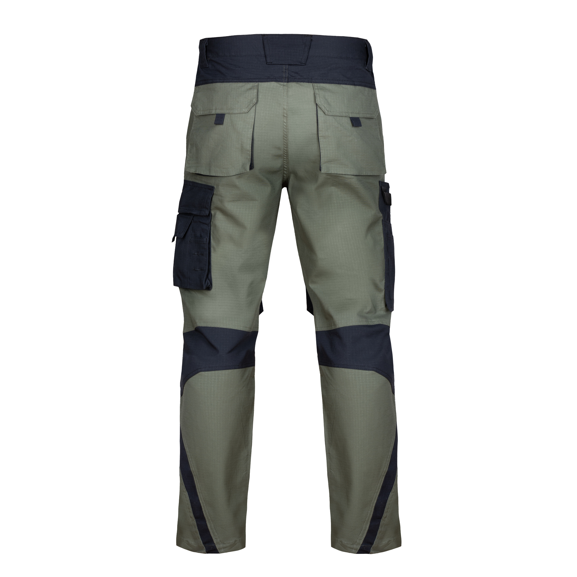 Pantaloni de lucru Ultratech Rip-Stop Stretch – verzi - imagine 2