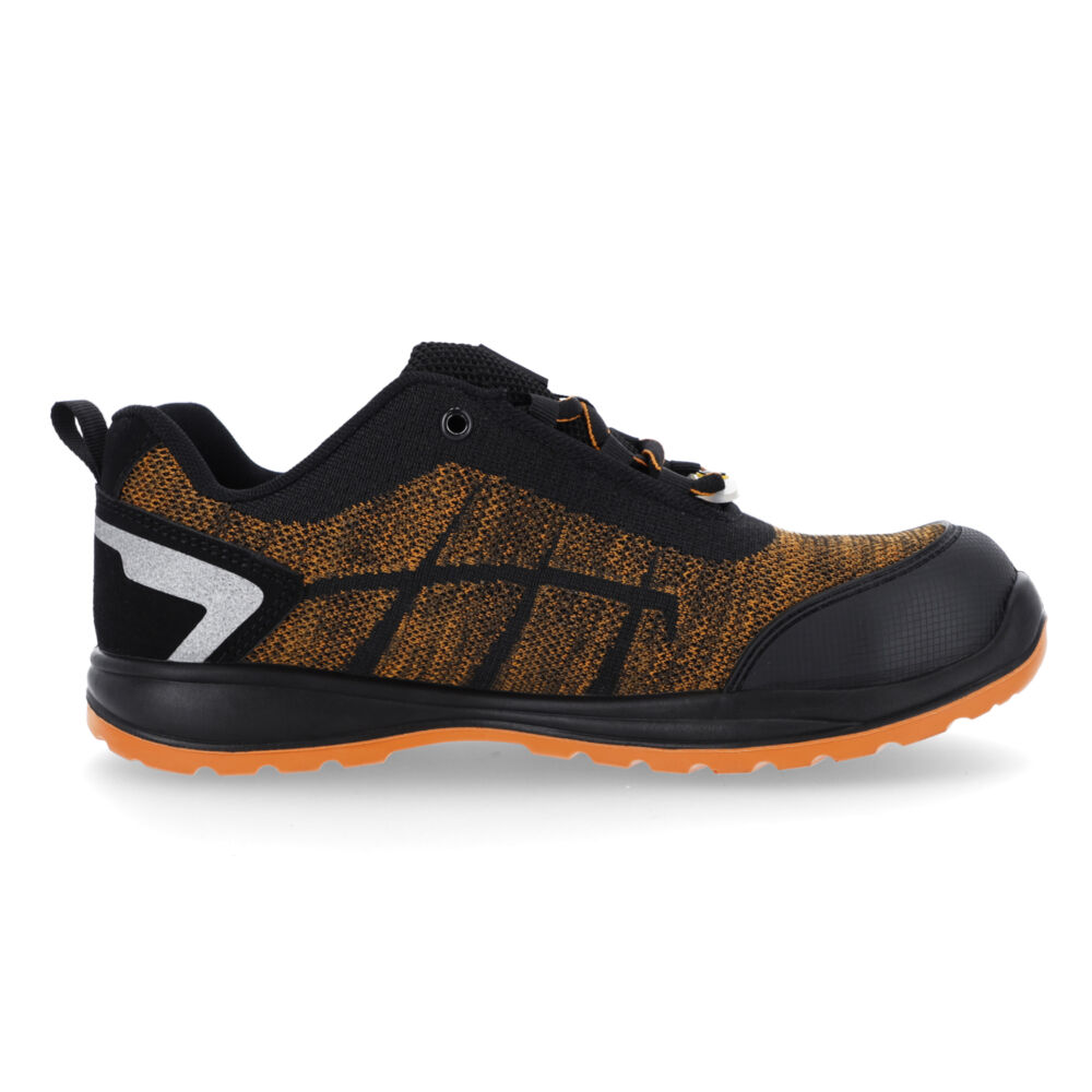 Pantofi de protecție CHESTER ORANGE S1P ESD - imagine 4