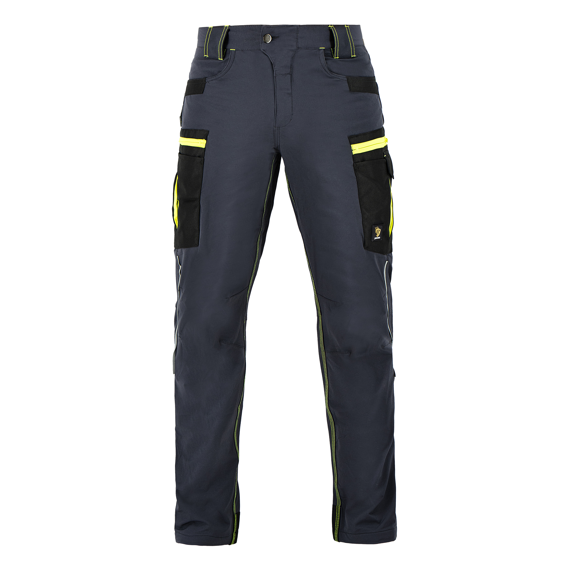 Pantaloni de lucru ZICO Stretch 4-Way – Antracit/Negru - imagine 2