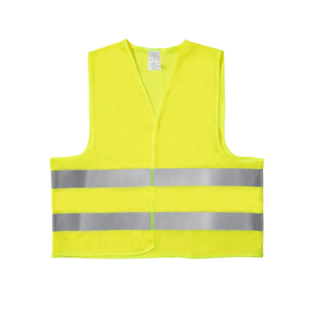 Vestă reflectorizantă tip plasă PROKAM galbenă