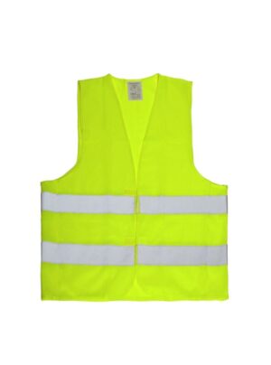 Vestă reflectorizantă de avertizare PROKAM galbenă