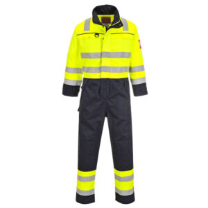Bizflame Work Hi-Vis Multi-Norm Contrast FR Coverall