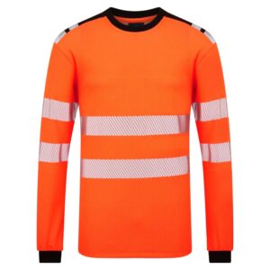 PW3 Modaflame Knit Hi-Vis FR Long Sleeve T-Shirt