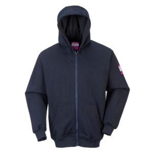 FR Modaflame Zip Front Hooded Sweatshirt