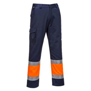 Pantaloni de serviciu Hi-Vis Lightweight Contrast clasa 1