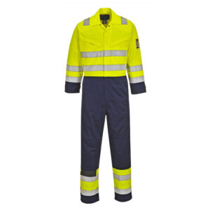 Modaflame Work Hi-Vis Multi-Norm Contrast FR Coverall