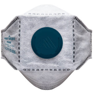 EAGLE FFP2 Masca de Respiratie plata cu supapă de carbon (Pk10)